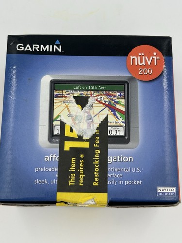 Garmin nuvi 200 - garmin,