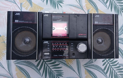 Boombox ghettoblaster jvc - boombox,