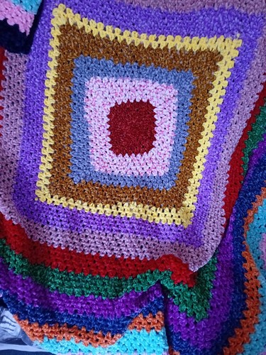 Coperta doppia all uncinetto - doppia, all'uncinetto