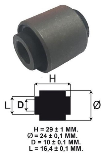 Supporto motore silent block - motore,