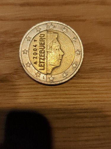 Moneta rara euro letzebuerg - 2,