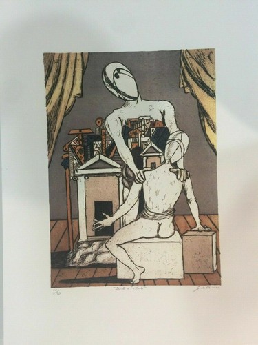 Giorgio chirico litografia - chirico,