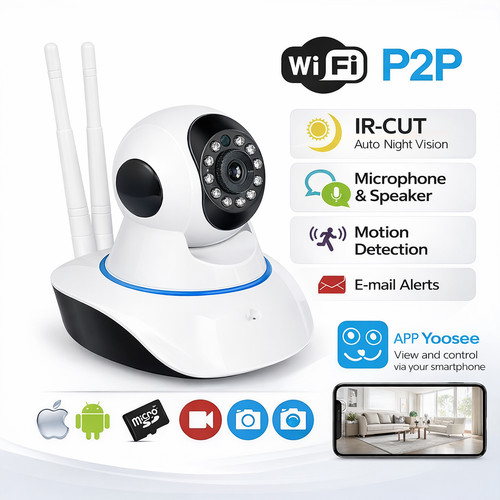 Telecamera wifi 1080p hd - wifi,