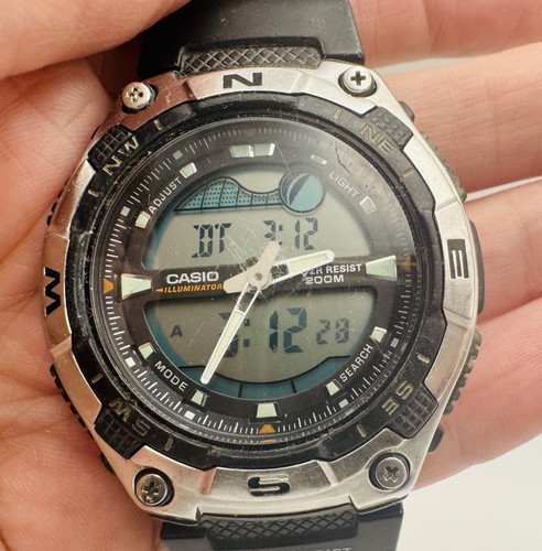 Orologio casio aqw - aqw‐100, tide