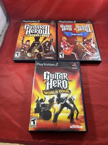 Lotto giochi guitar hero ps2 - guitar,