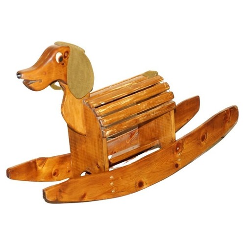 Splendido cavallo dondolo - cavallo, a