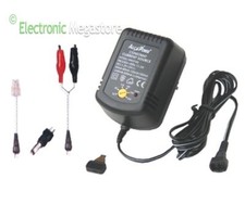 CARICABATTERIE UNIVERSALE CARICA RICARICA BATTERIE NI-CD NI-MH IDEALE MODELLISMO