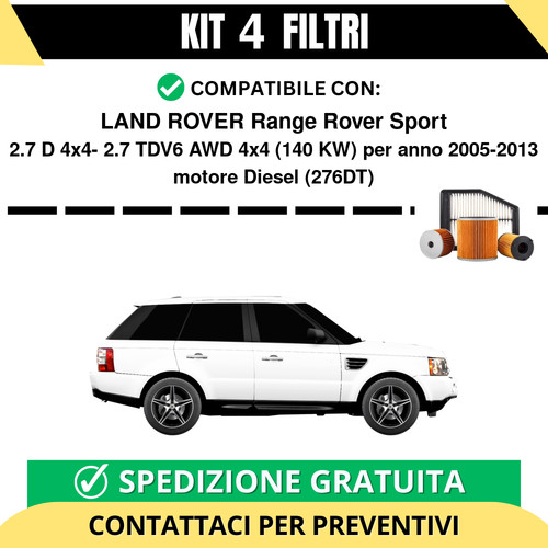 Kit filtri risparmio per - kit, 4