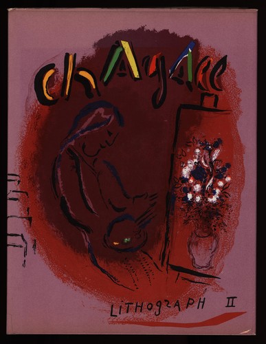 Chagall mourlot litografia - chagall,