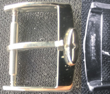 Original Vulcain Vintage Buckle Fibbia 15mm inner Stainless Steel L@@K !