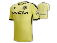 Maglia calcio Udinese 22 23 gialla Udinese 1896 away shirt tifoso jersey M L XL XXL