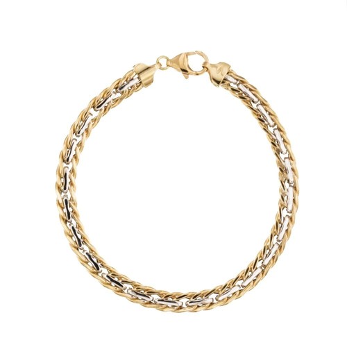Bracciale oro bianco e - bracciale,