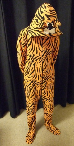 Costume intero ragazzo tigre