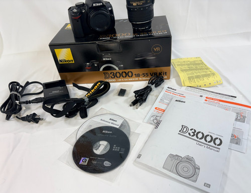 Nikon d3000 fotocamera reflex - nikon,