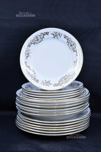 Servizio piatti ceramica - servizio,