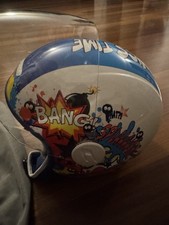 CASCO JET BAMBINO CGM COMICS Time BLUE BIANCO