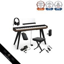 CASIO PX-S6000 BK Pianoforte digitale nero 88 tasti Cuffie supporto...