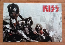 KISS with NEW YORK Skyline OFFICIAL Pyramid-POSTER Leicester ACE FREHLEY UK 2005