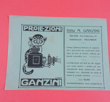 PUBBLICITA' 1913 PROIEZIONI