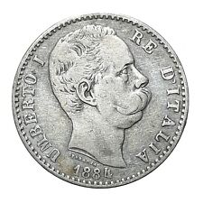 [NC] UMBERTO I - 2 LIRE 1882 - ARGENTO (nc620b)
