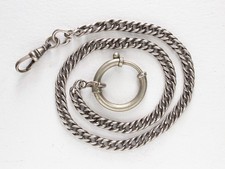  Per Orologio tasca-  Antica Catena -argento
