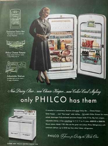 1946 philco frigorifero - 1946,