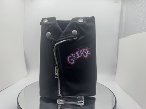 Giacca pelle nera grease - pelle,