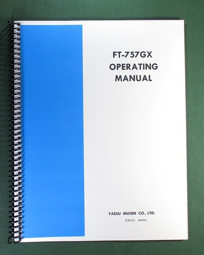 Yaesu 757gx manuale - yaesu, ft-757gx
