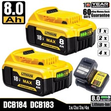 2x per batteria DeWalt 18V 5AH