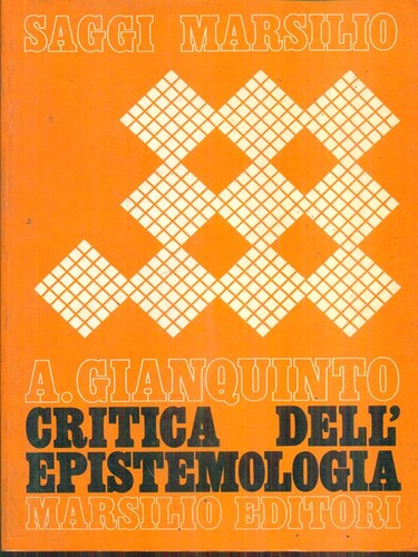 Critica dell epistemologia - critica, dell'epistemologia