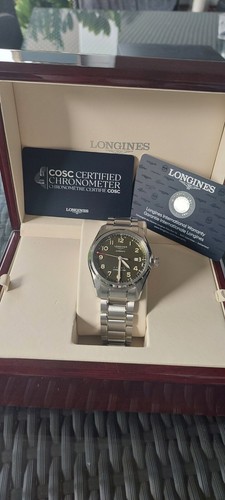 Longines spirit green dial - -,