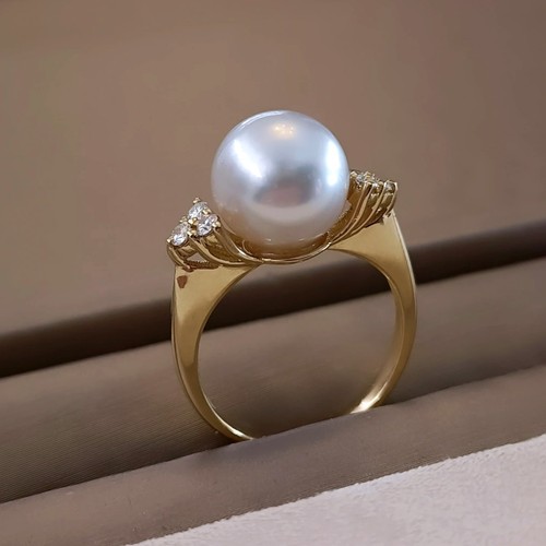 Anello con perla - anello, e