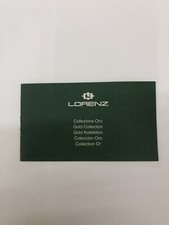 Orologio LORENZ Collezione Oro - Libretto Istruzioni - Instructions for use