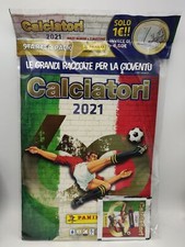 Calciatori Panini 2020 2021 Starter pack album vuoto + 2 bustine figurine oma...
