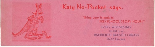 Vintage katy pocket - katy,
