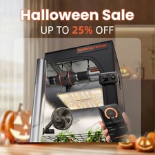 Kit tenda da coltivazione intelligente Spider Farmer con LED SF1000 0,7x0,7x1,6 m tenda da coltivazione con Wifi GGS