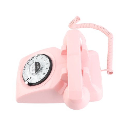 Pink retro landline - 60s, old