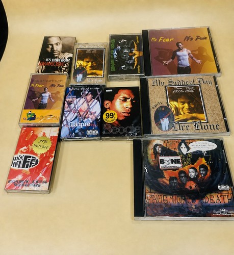 Cleveland rap cassette lot - cleveland,