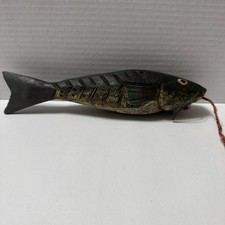 Pesce esca vintage - , legno