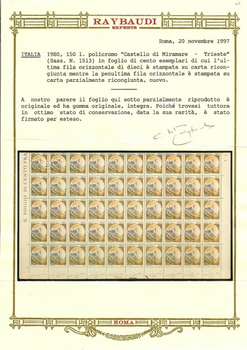 Castelli 150 lire stampato - lire,