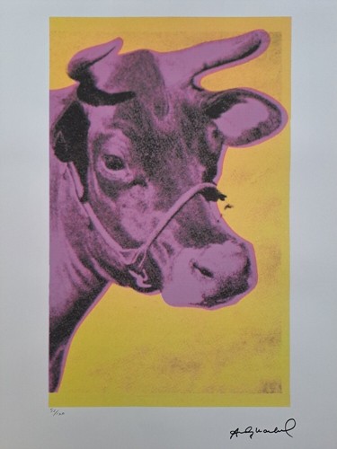 Litografia firmata andy warhol - firmata,