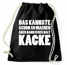 Puoi Farlo Così Zaino Sportivo Borsa In Juta Con Frase