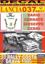 DECAL LANCIA 037 RALLY