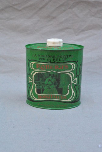 Barattolo latta vintage - latta,