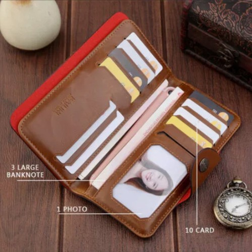 Portafoglio uomo bifold pelle