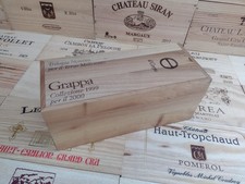 Cassetta porta vino in legno