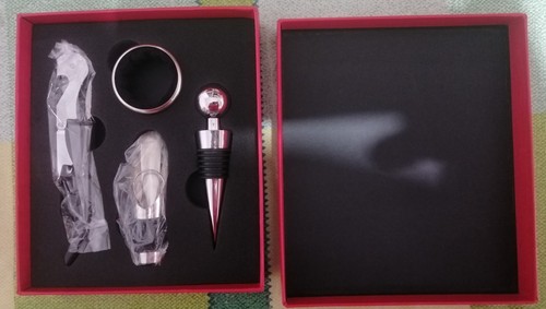 Kit set vino accessori - da,
