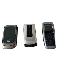 Lotto 3 Cellulari e Flip Phone