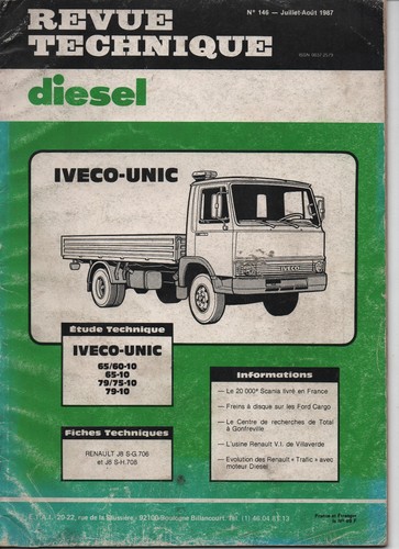 Revue technique diesel unic - diesel,