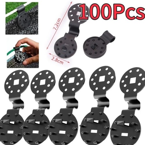 200 clip fissaggio rete - -,